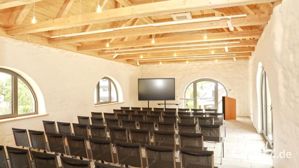 Im Bürgerhaus Erbendorf können sich Heiratswillige das Jawort geben. Bild: njn