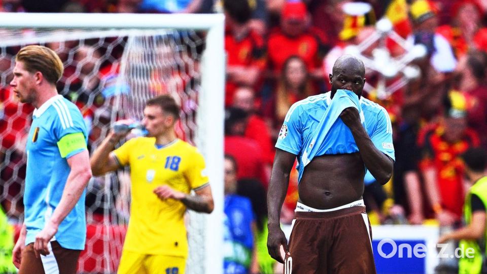 Belgien und die Ukraine trennten sich im letzten Gruppenspiel torlos. Bild: Tom Weller/dpa