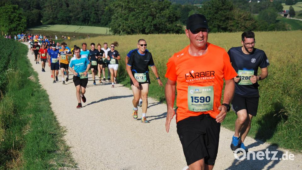 Die fünf Kilometer lange Strecke bei Ursensollen war mit ihren Steigungen anspruchsvoll. Bild: gsp