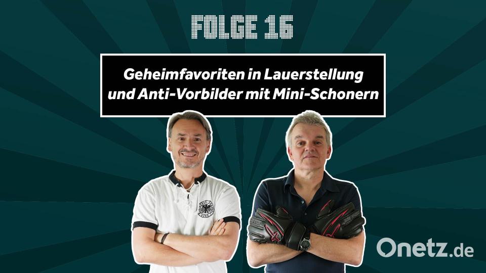 Josef Maier und Stefan Puhane (von rechts) sprechen in dieser Folge von "Heim-EM - das Update" über schwächelnde Geheimfavoriten und blicken voller Freude auf die anstehenden Achtelfinal-Begegnungen. Bild: Marina Gube