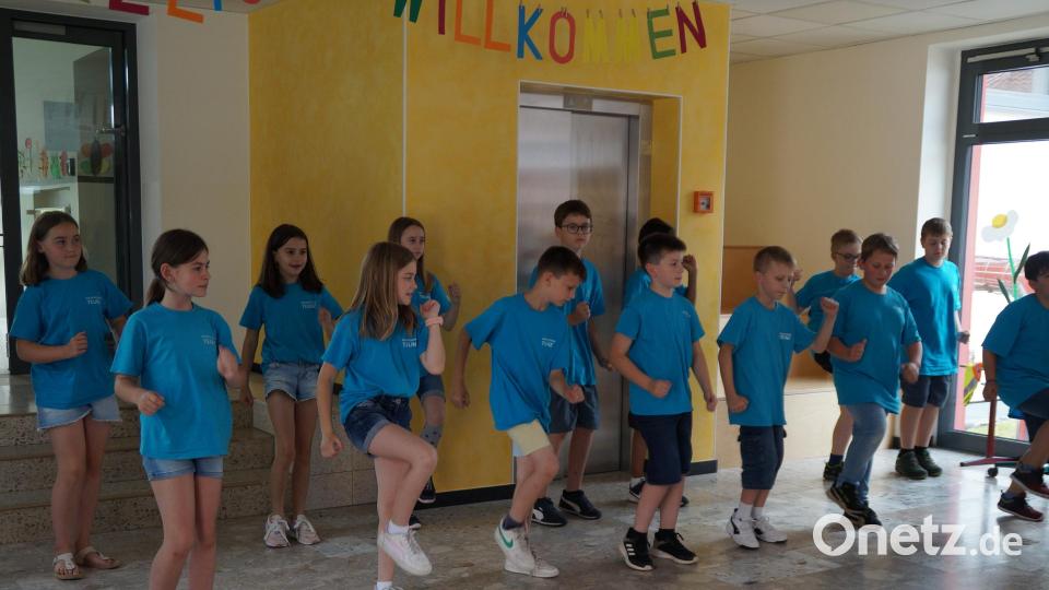 Ein Tanz bildete den Abschluss des Festakts Bild: wel