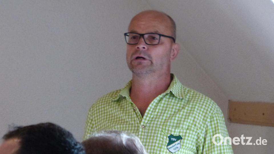 Richard Zeiler ist der aktuelle Vorsitzende des TSV Neudorf. Bild: hme
