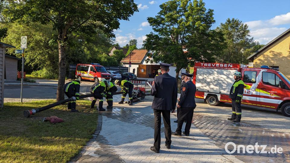 Leistungsabzeichen der Feuerwehr Trevesen Bild: Markus Müller/exb