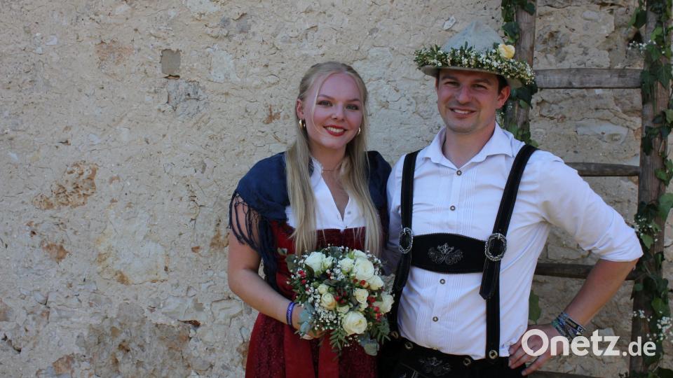 Oberkirwapaar Lucy Baumer und Philipp Lorenz. Bild: aun