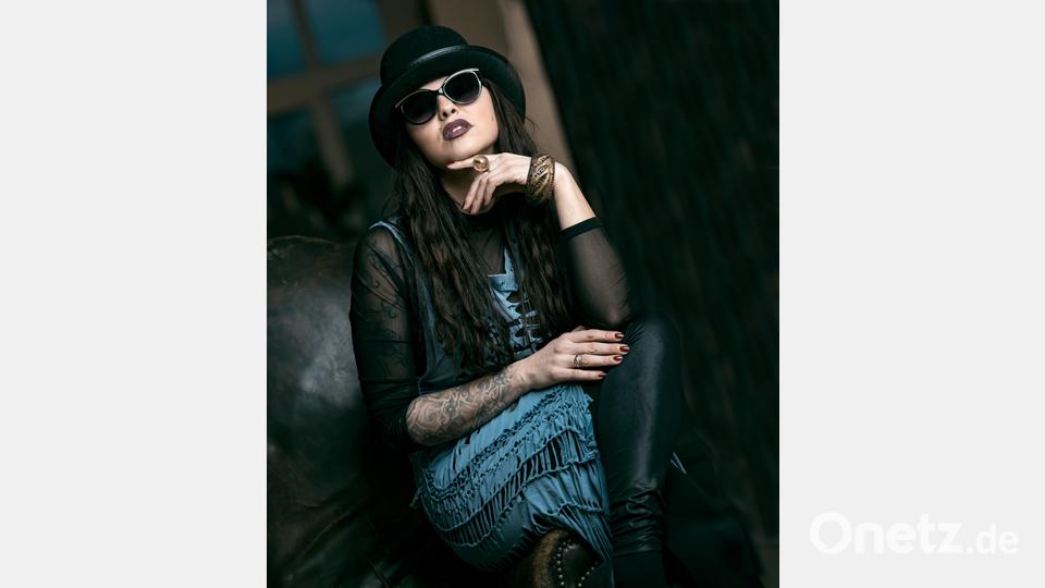 Desislava Dimitrova arbeitet als Model immer wieder mit Fotograf Reiner Marlin. Bild: Rainer Marlin