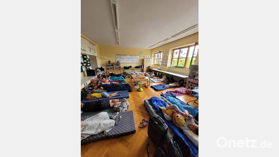 Lesenacht der 3.Klassen der Grundschule Waldsassen Bild: Kerstin Münchmeier/exb