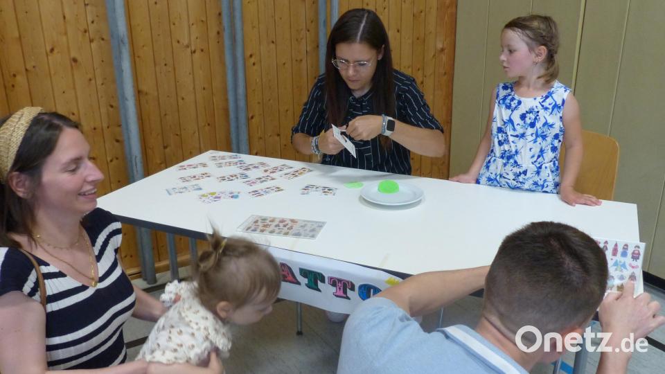Am Tattoo-Stand war immer etwas los. Bild: sl