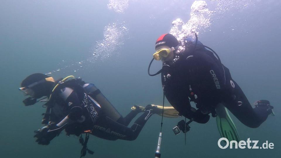 Die gute Orientierung unter Wasser ist beim Tauchen ganz wichtig. Bei einem Kurs in Sachsen-Anhalt haben Mitglieder des TC Nautilus wichtige Erfahrungen gesammelt. Bild: T. Neufeld/exb