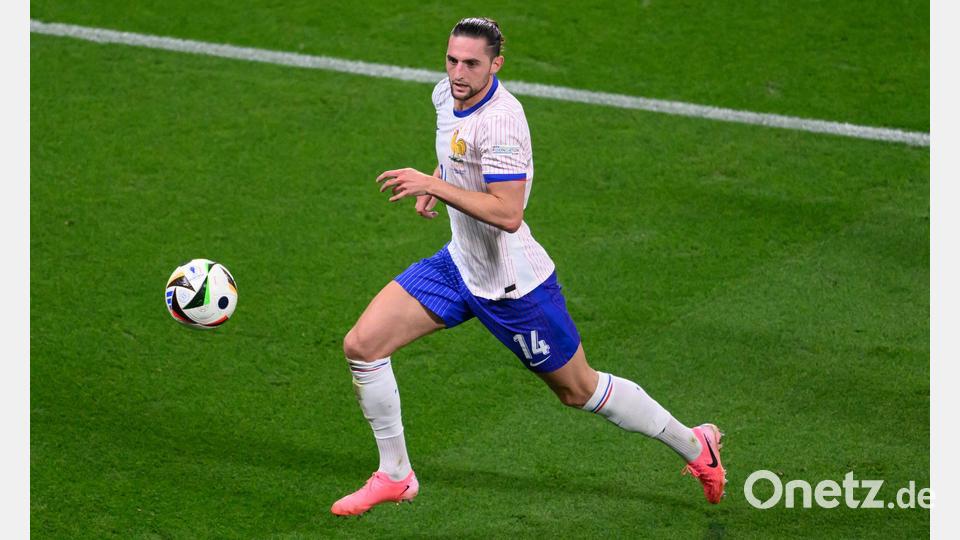 Adrien Rabiot spielte seit 2019 bei Juventus Turin. Bild: Robert Michael/dpa