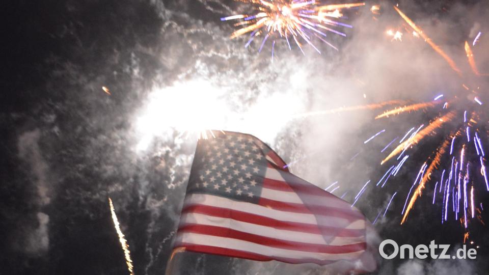 Die Angehörigen der US-Armee feierten den 4. Juli in Hohenfels und Grafenwöhr mit Feuerwerk. Bild: Bryan Gatchell