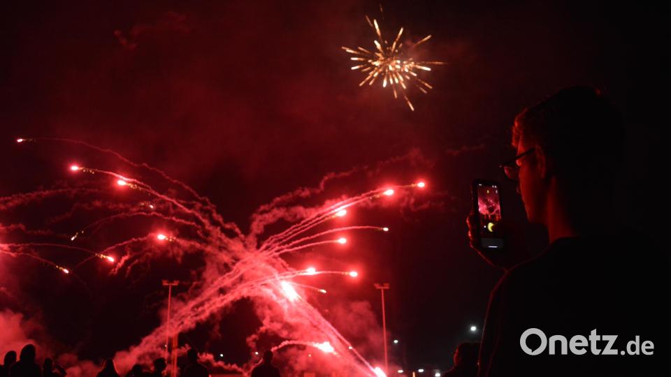 Die Angehörigen der US-Armee feierten den 4. Juli in Hohenfels und Grafenwöhr mit Feuerwerk. Bild: Bryan Gatchell