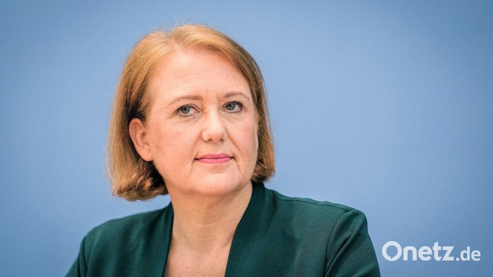 Frauenministerin Lisa Paus nennt Belästigungen von Schwangeren vor Beratungsstellen, Praxen und Kliniken „unzumutbar“. Bild: Kay Nietfeld/dpa