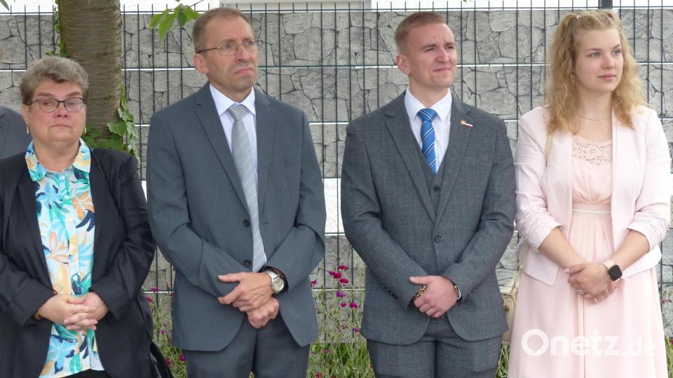 Die Familie von Matthias Merkl (Mutter, Vater, Freund der Schwester, Schwester). Bild: hme