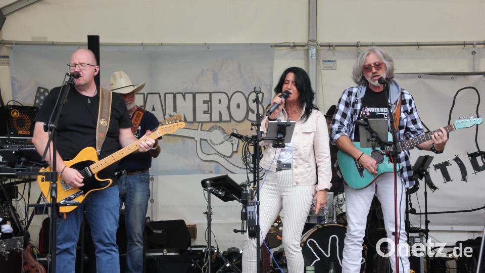 Ebenfalls vertreten war die Countryband "Mountaineros". Bild: kro