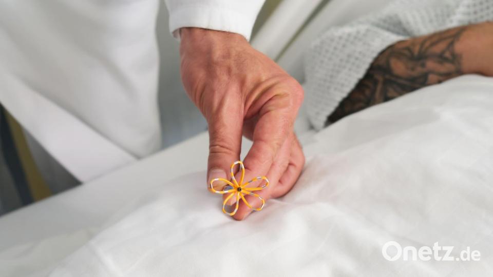 Der Katheter für das neue Verfahren zur Behandlung von Vorhofflimmern. Bild: Klinikum St. Marien/Dietl