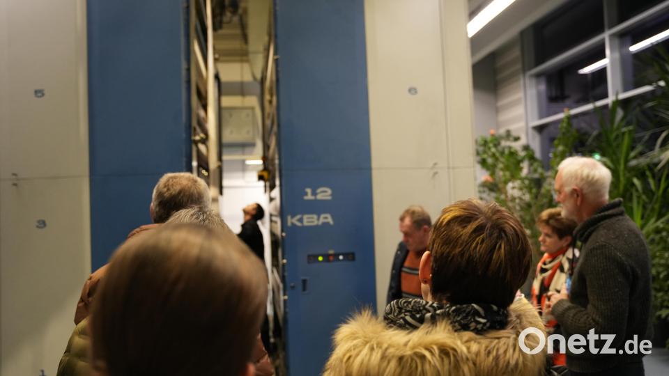 Pro Stunde werden 45.000 Zeitungen gedruckt – also sieben Zeitungen in der Sekunde. Bild: Fröhler, Laura