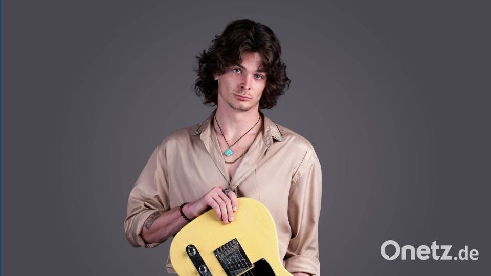 Keenan Eksteen ist ein aufsteigender Stern am Indie-Rock-Himmel. Zusammen mit seiner Band kommt er extra aus Südafrika nach Amberg. Bild: Jeremy Farber/exb