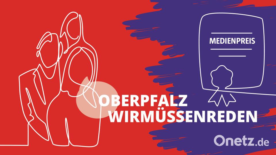 Magdalena Raß, Isabell-Katrin Diehl und Eva-Maria Hinterberger werden für #oberpfalzwirmüssenreden mit dem Dr.-Georg-Schreiber-Medienpreis ausgezeichnet. Grafik: Isabell-Katrin Diehl