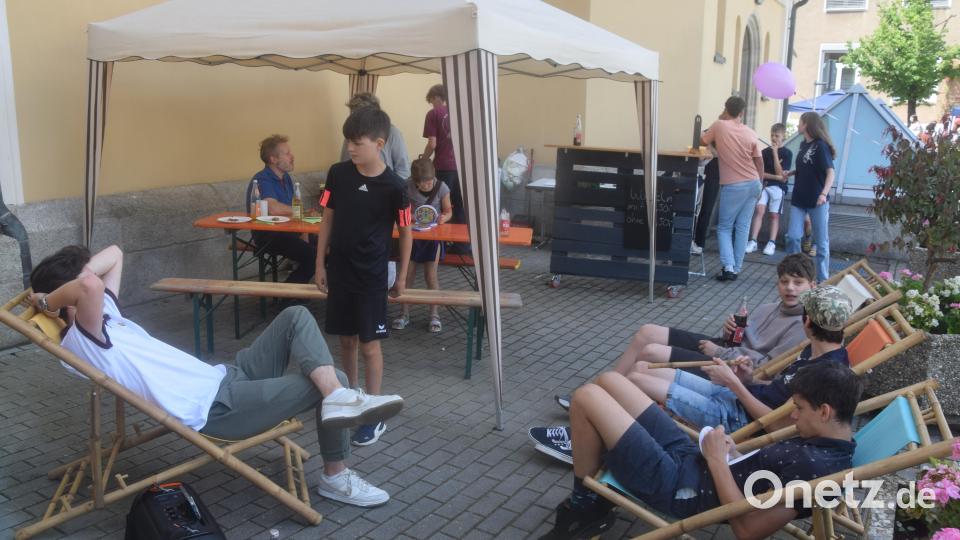 Relaxen ist bei den Ministranten angesagt. Bild: fz