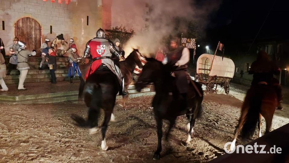 Die Schlachtenszene von Hiltersried. Bild: lg
