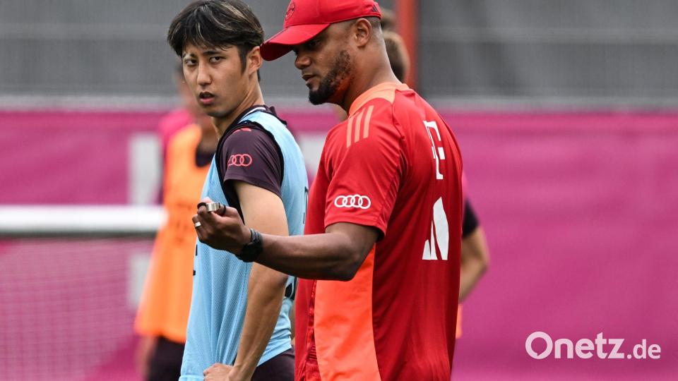 Auch Neuzugang Ito war dabei. Bild: Sven Hoppe/dpa