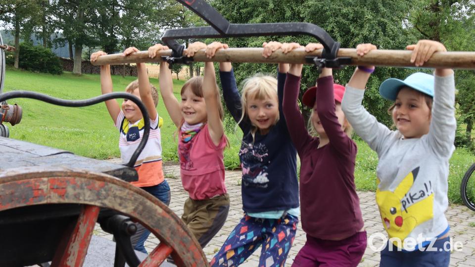 Das Pumpen-Team hängt sich mit voller Mädels-Power rein. Bild: mfh