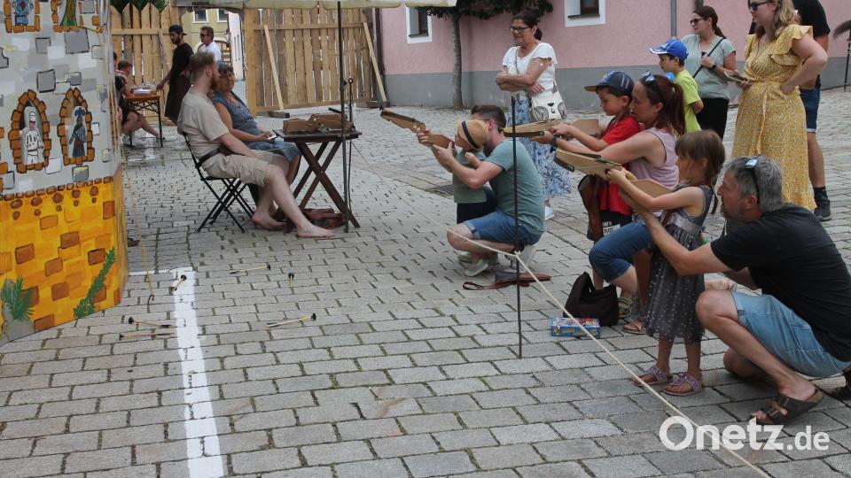Die Kinder genießen die Aktionen. Bild: pi