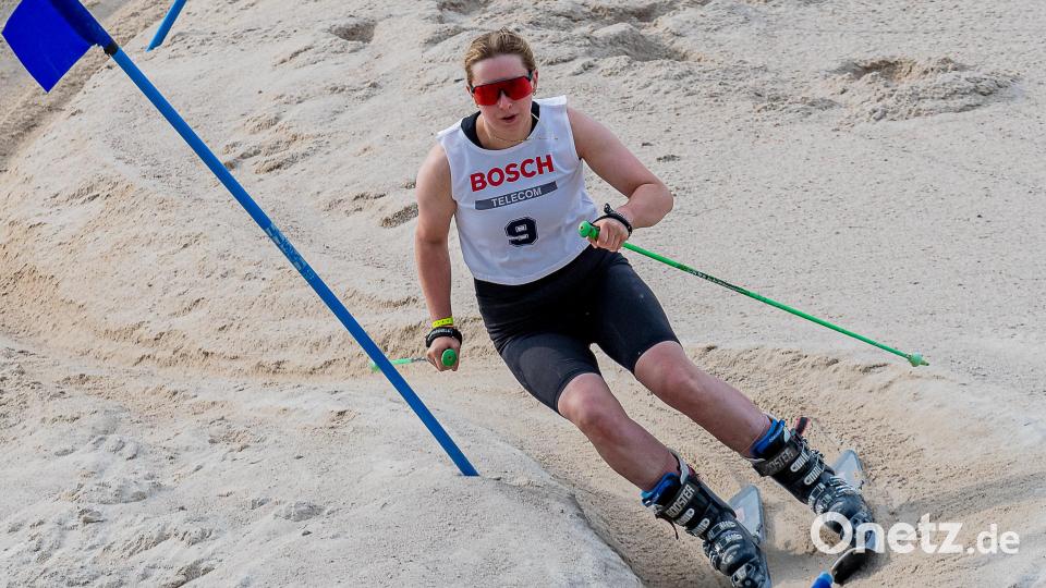Nikola Babakova vom CZ Ski Team holte den Titel bei den Damen. Sie steigerte sich von Rennen zu Rennen. Bild: chl