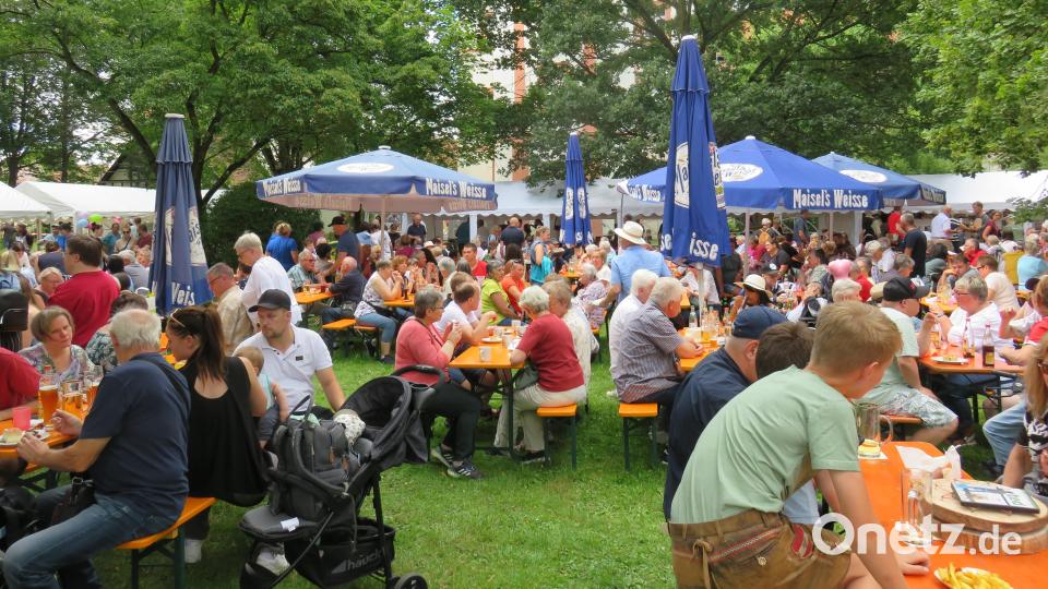 Zum Regens Wagner-Sommerfest am Kloster Michelfeld kamen viele Besucher. Bild: Matthias Flierl/exb