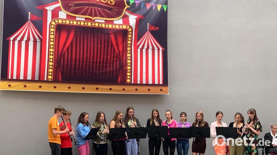 Zirkuskonzert im Max-Reger-Gymnasium Bild: Thomas Prechtl/exb