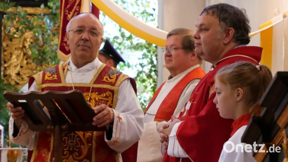 Sonntag Festgottesdienst mit Abt Thomas aus Weltenburg Bild: Martin Thoma/exb