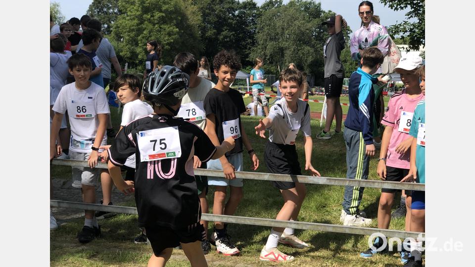Schnell, schnell auf zum Lauf. Bild: Kerstin Zeus/exb