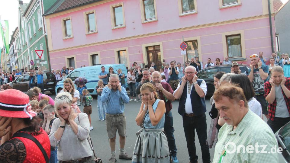 "Ohren zu und durch" heißt es für viele beim Salut. Bild: pi