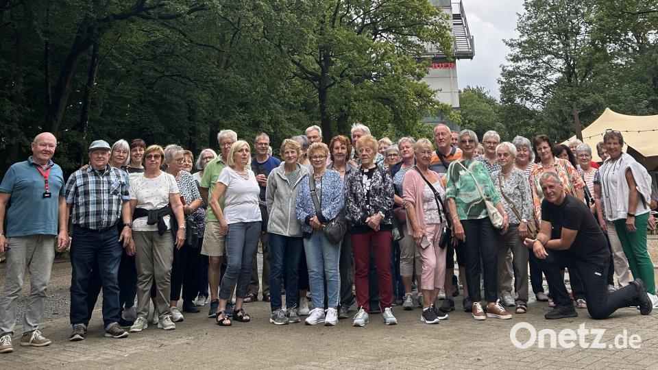 André Rieu begeistert auch die Reiseteilnehmer der Gesellschaft Frohsinn. Im Rahmen der Kulturtour besuchte die Gesellschaft auch Sehenswürdigkeiten im Dreiländereck um Aachen. Bild: do