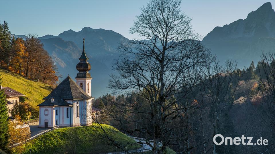 Oberbayern &quot;in einer Nussschale&quot;: Maria Gern im Berchtesgadener Land. Bild: Dr. Carmen Lööck