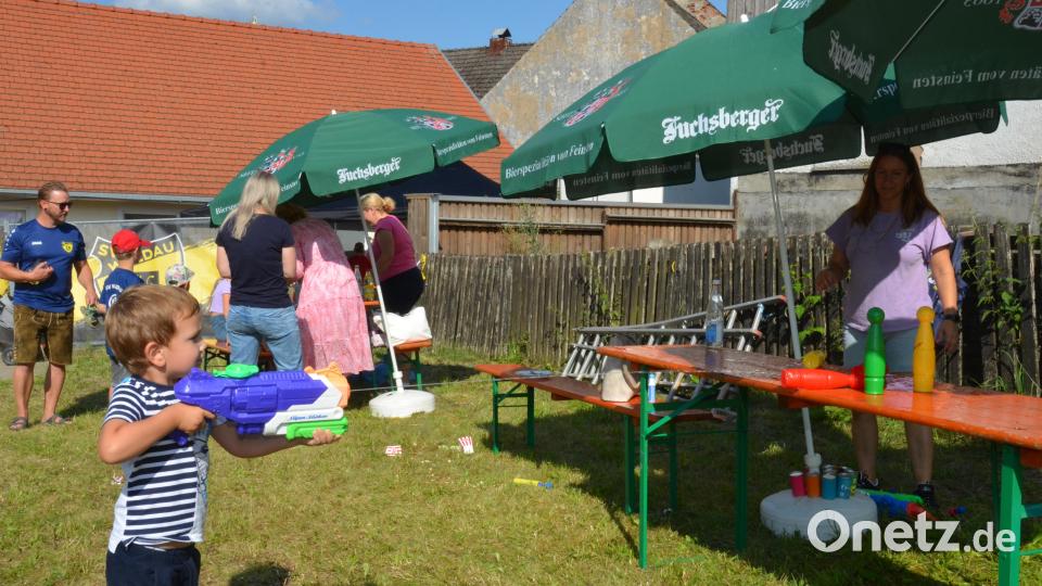 Richtig zielen war hier gefragt. Bild: dob