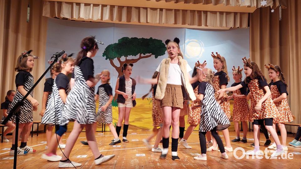 Für das Musical hatten die Kinder und Jugendlichen seit Ostern geprobt. Bild: Kinder- und Jugendchor Leonberg/exb