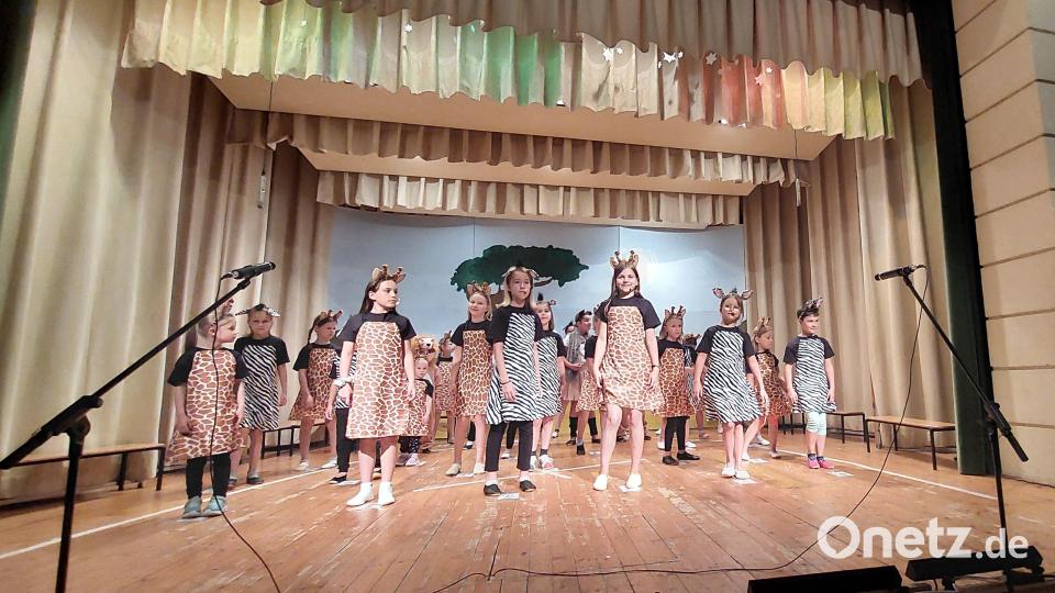 Für das Musical hatten die Kinder und Jugendlichen seit Ostern geprobt. Bild: Kinder- und Jugendchor Leonberg/exb
