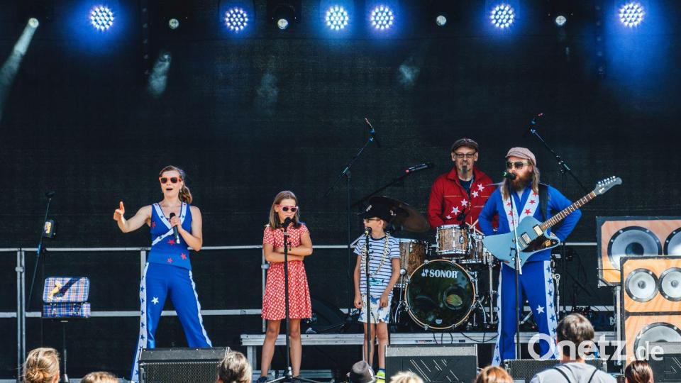 &quot;Deine Kinderband&quot; bestreitet das Familienprogramm bei Sommer in der Stadt am Sonntag, 4. August. Bild: Noah Schott