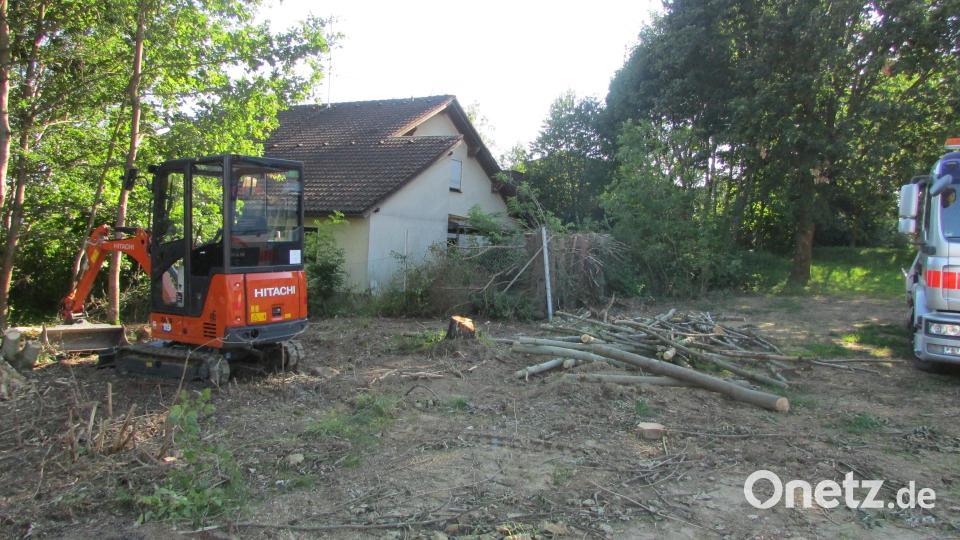 An der Außenanlage des Ärztehauses zum Anwesen ASF soll ein Zaun entstehen. Bild: exa