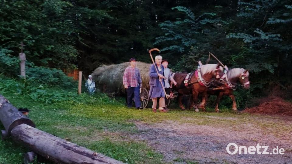 Bäuerliche Arbeiten bestimmen das Leben an der Grenze. Bild: lg
