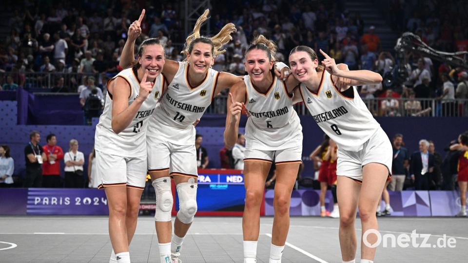 Deutschland ist Olympiasieger im 3x3 der Damen. Bild: Sina Schuldt/dpa