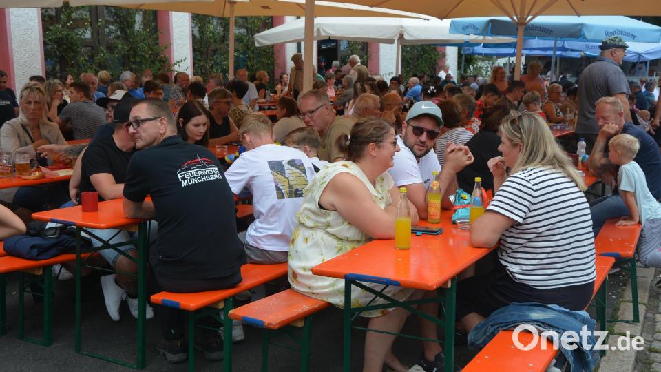 Gut besucht war das Sommerfest der Feuerwehr Mitterteich am Sonntagnachmittag. Bild: jr