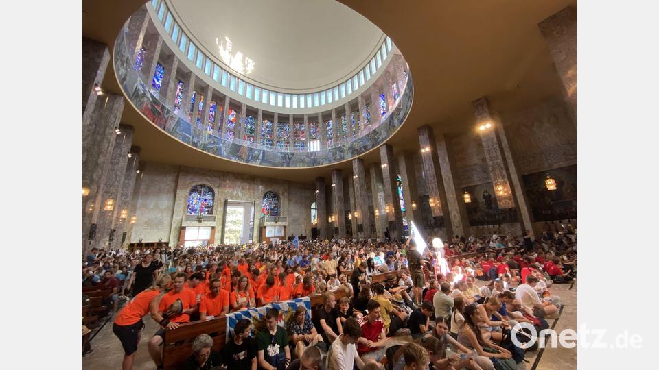 Abschlussgottesdienst in San Giovanni Don Bosco. Bild: Uli Piehler
