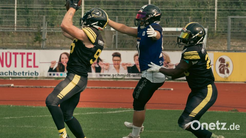 Die Amberg Mad Bulldogs haben gegen die Passau Pirates verloren. Bild: Maxim Burghardt