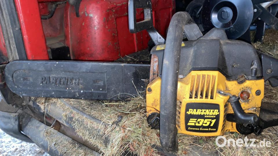 Wem gehört diese Motorsäge? Bild: Polizeiinspektion Tirschenreuth