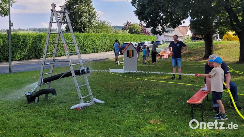 Viel Spaß beim Ferienprogramm der Feuerwehr Kohlberg. Bild: Alexandra Kurz