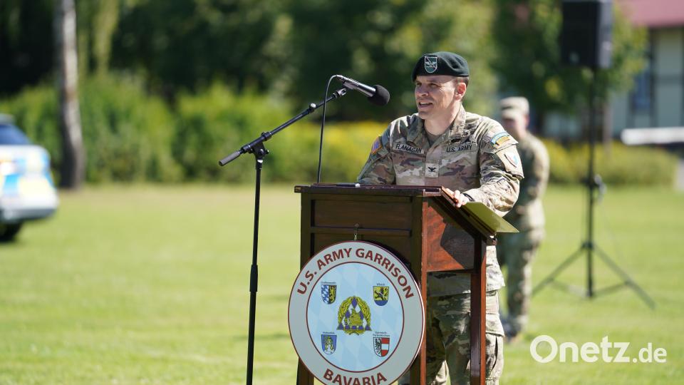 Der neue Garnisonskommandeur Stephen C. Flanagan. Bild: Andreas Kreuzer