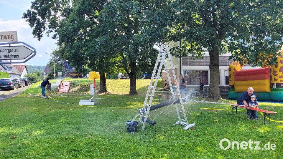 Viel Spaß beim Ferienprogramm der Feuerwehr Kohlberg. Bild: Alexandra Kurz