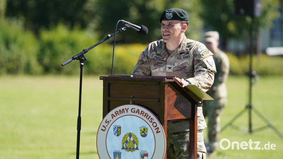 Der neue Kommandeur der US-Armee Garnison Bavaria, Oberst Stephen C. Flanagan. Bild: Bild: US-Armee Garnison Bavaria